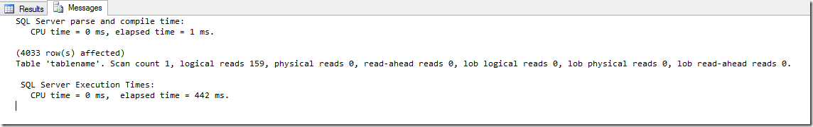 Stats Info
